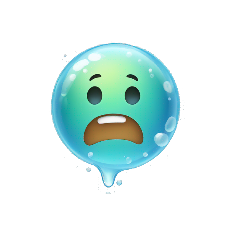 air bubbles emoji