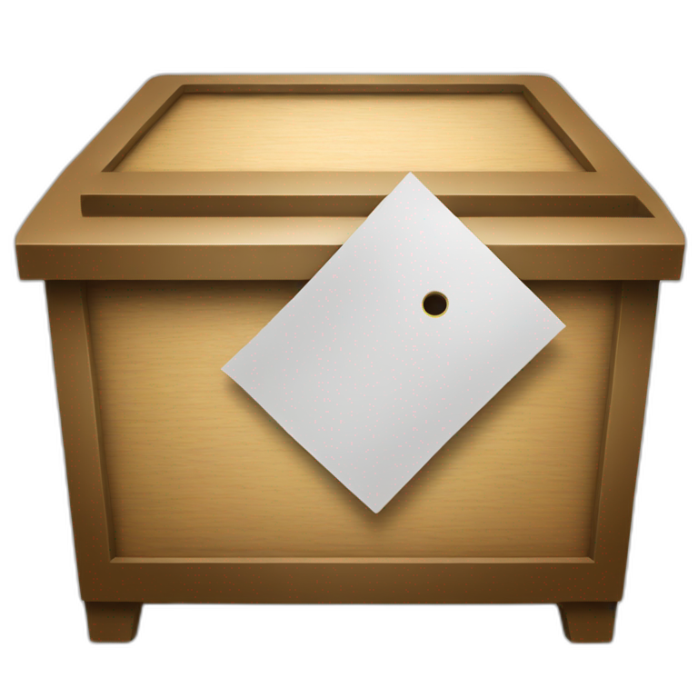 Ballot box emoji