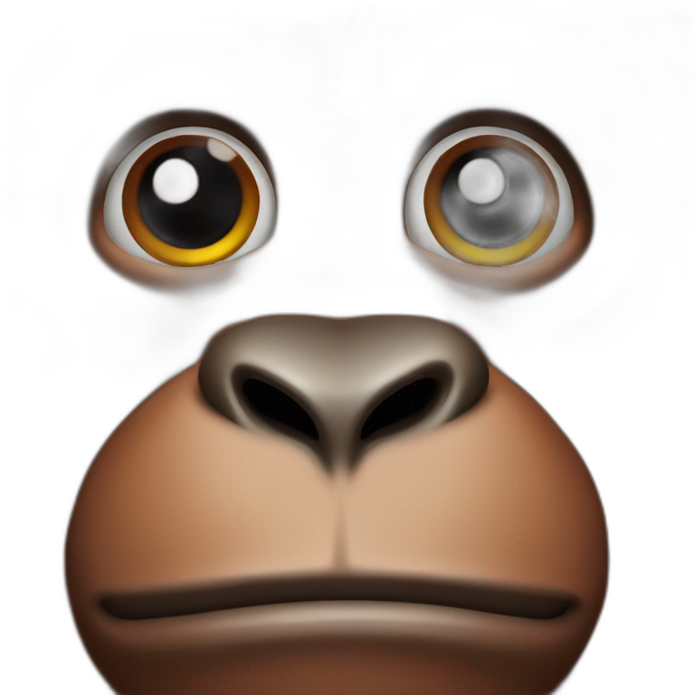 man orangutan emoji