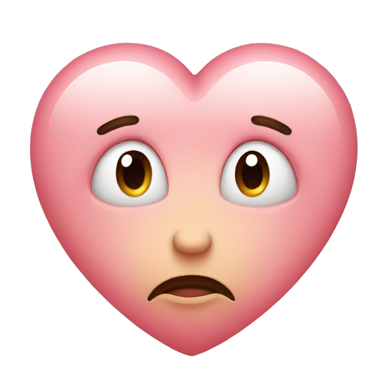 Sad Heart  emoji