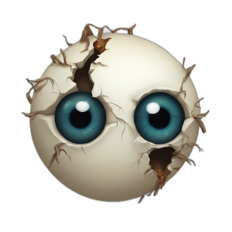decaying eyeball emoji