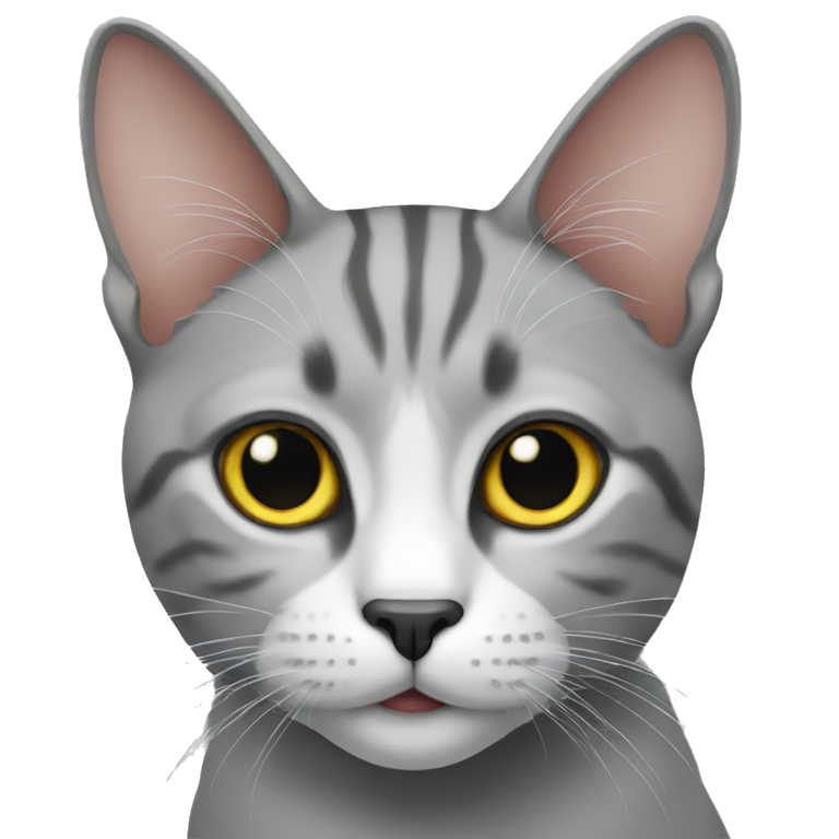 Cat Grey emoji