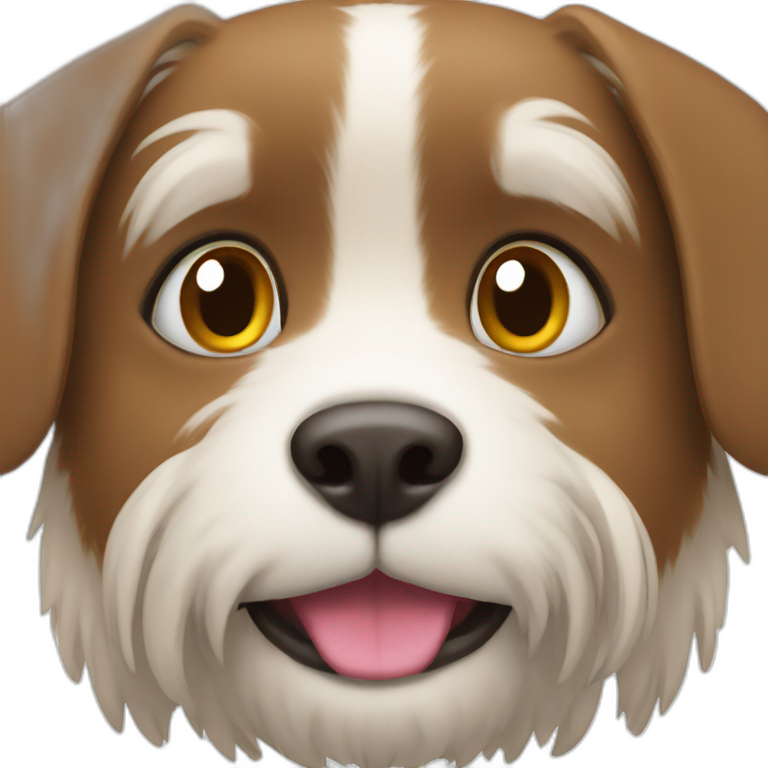 Chat câlin à chien emoji