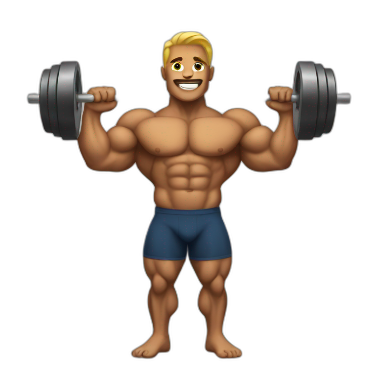 bodybuilder emoji