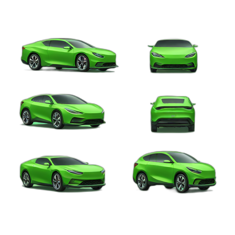 concept car green emoji