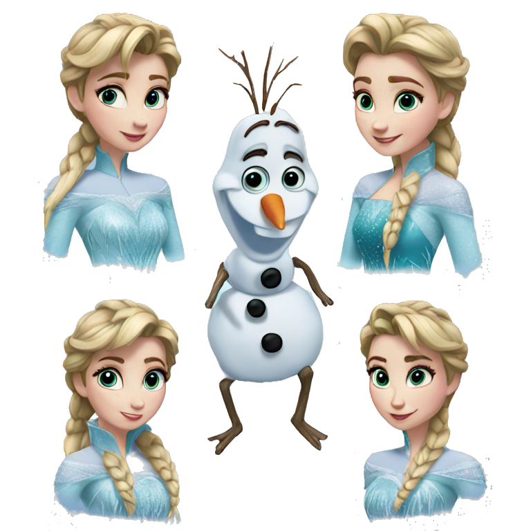 Frozen emoji
