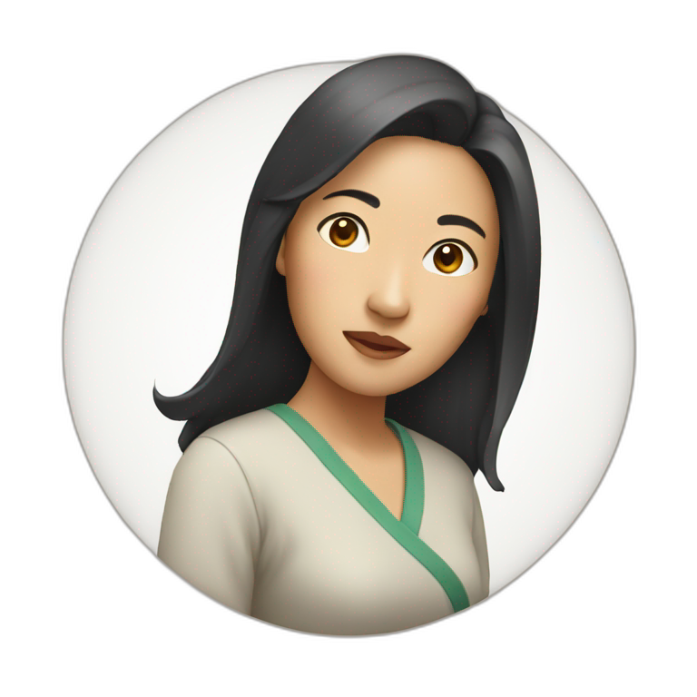 an asian woman emoji