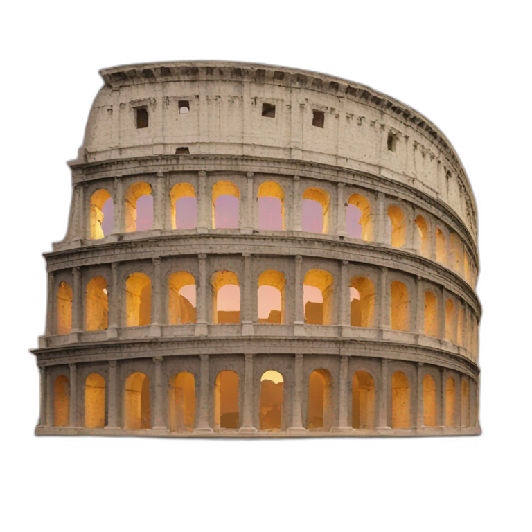 new rome Coloseum emoji