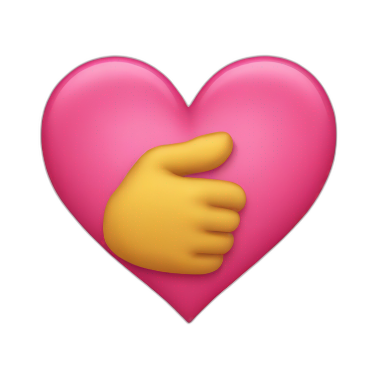 arms heart emoji