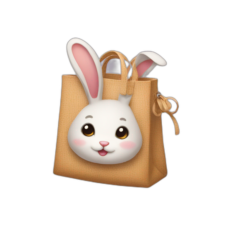 bags bunny emoji