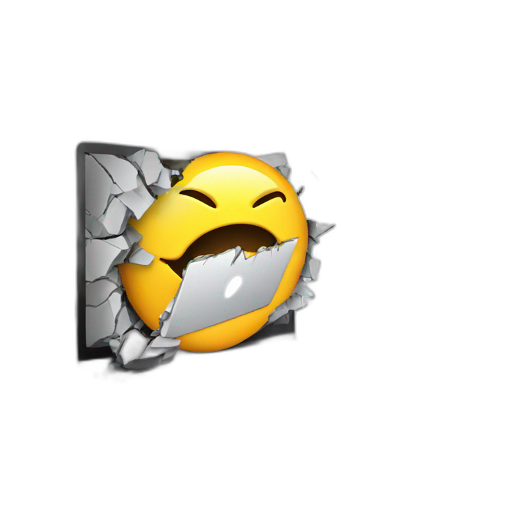 broken-laptop emoji