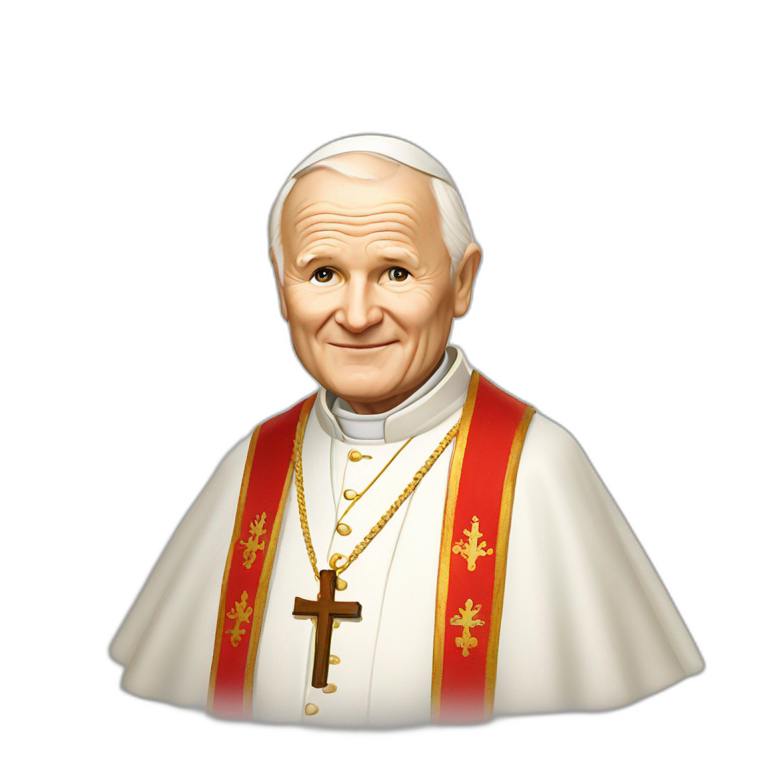 Saint John Paul II emoji