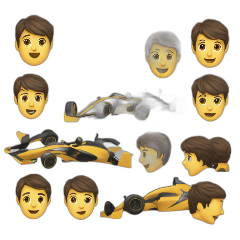 racing emoji