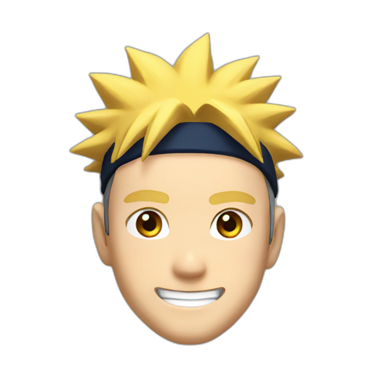 Naruto smile emoji emoji