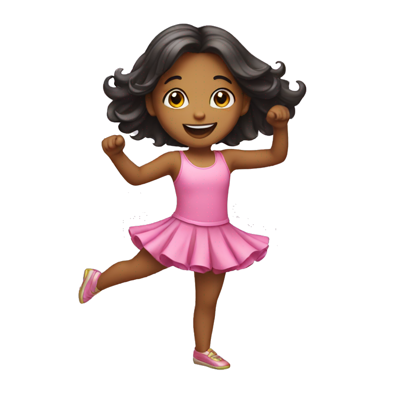 dancing little girl emoji