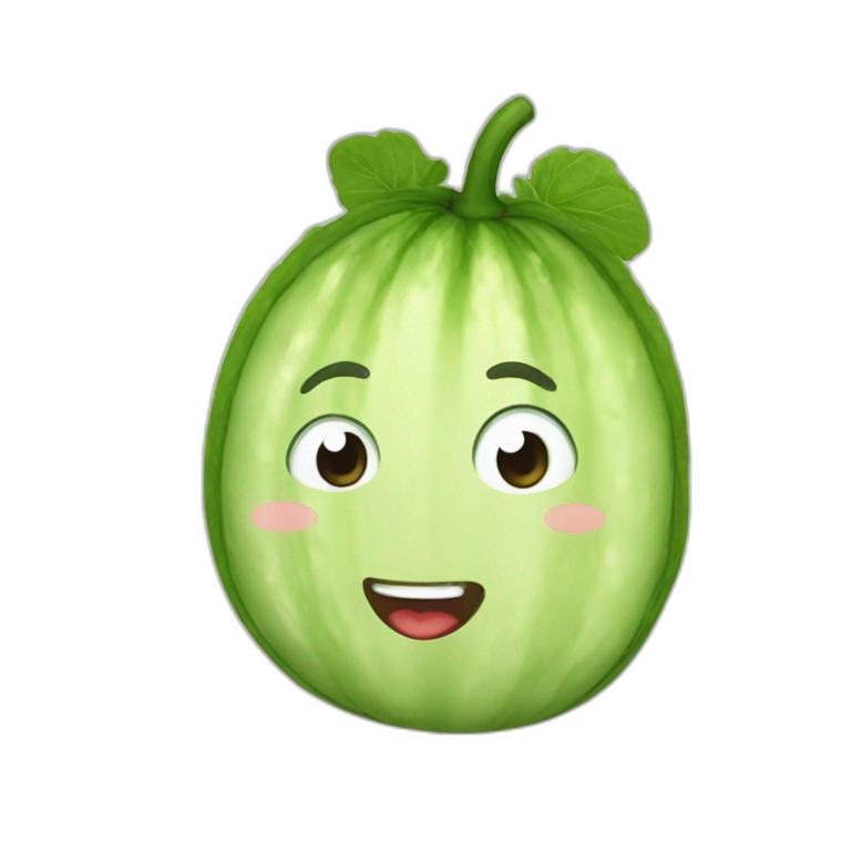 liking cucumber emoji