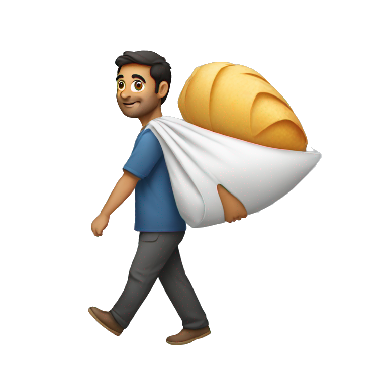 Rahul carrying  emoji