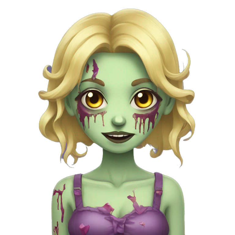 Mele Zombie Magical girl emoji