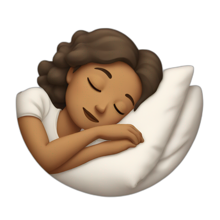 sleeping woman  emoji