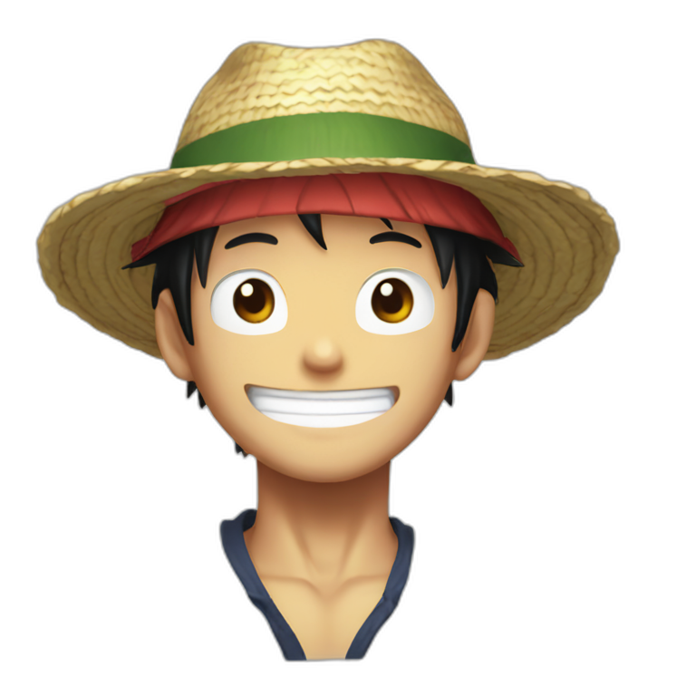 Luffy rigole  emoji