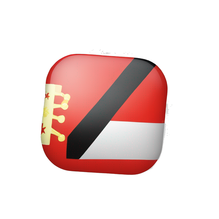 Deutsches Kaiserreichs Flagge emoji
