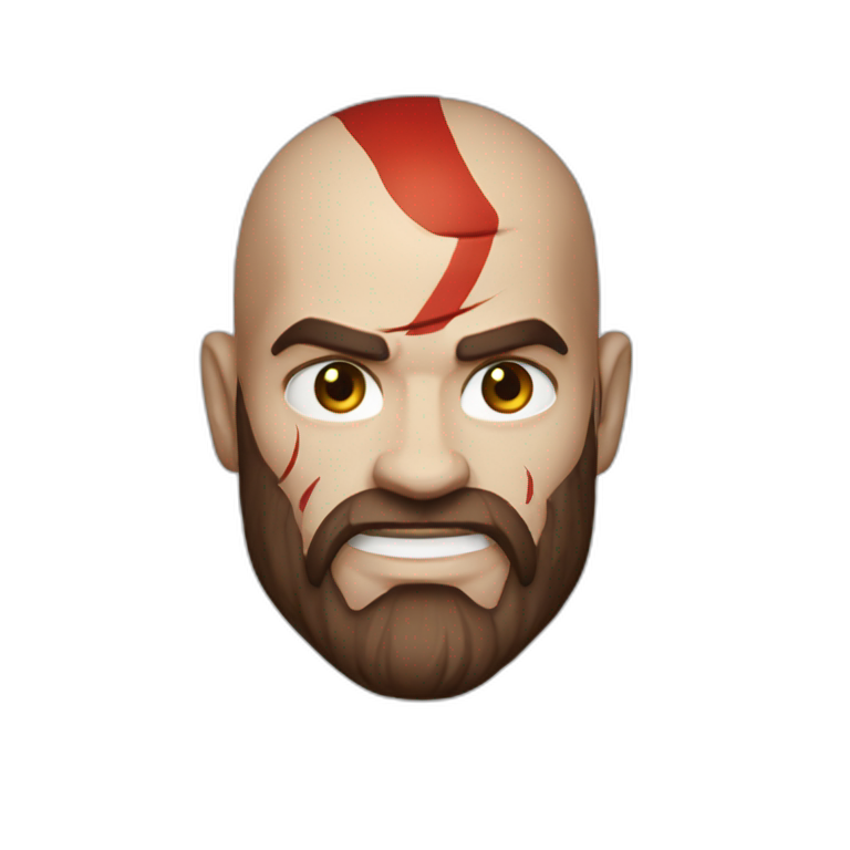 kratos power of hape emoji