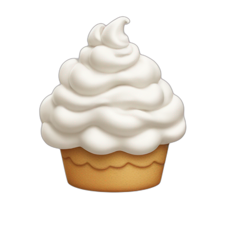 whipped cream emoji