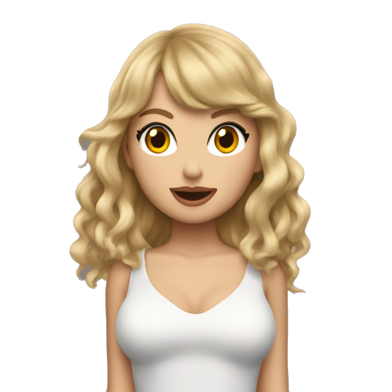 taylor swift singing with lover body on the eras tour emoji