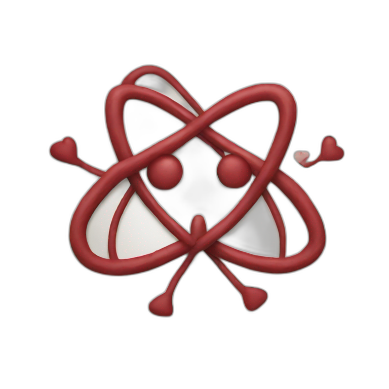 Atomic heart emoji