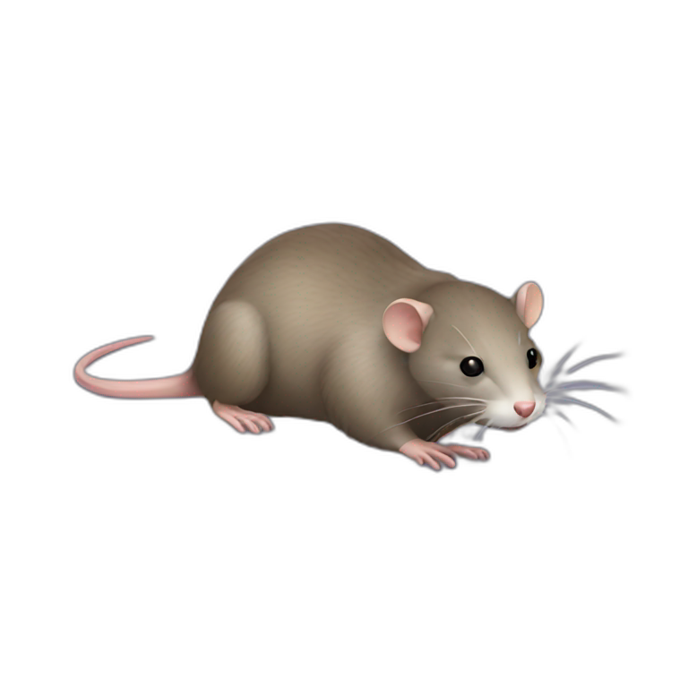 Rat avec loutre emoji