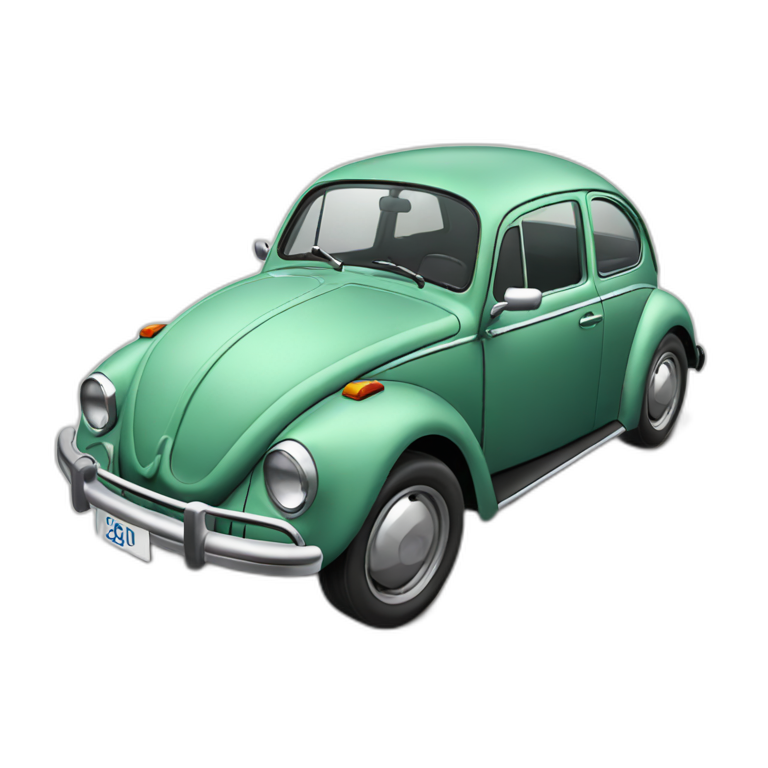 VW beetle emoji