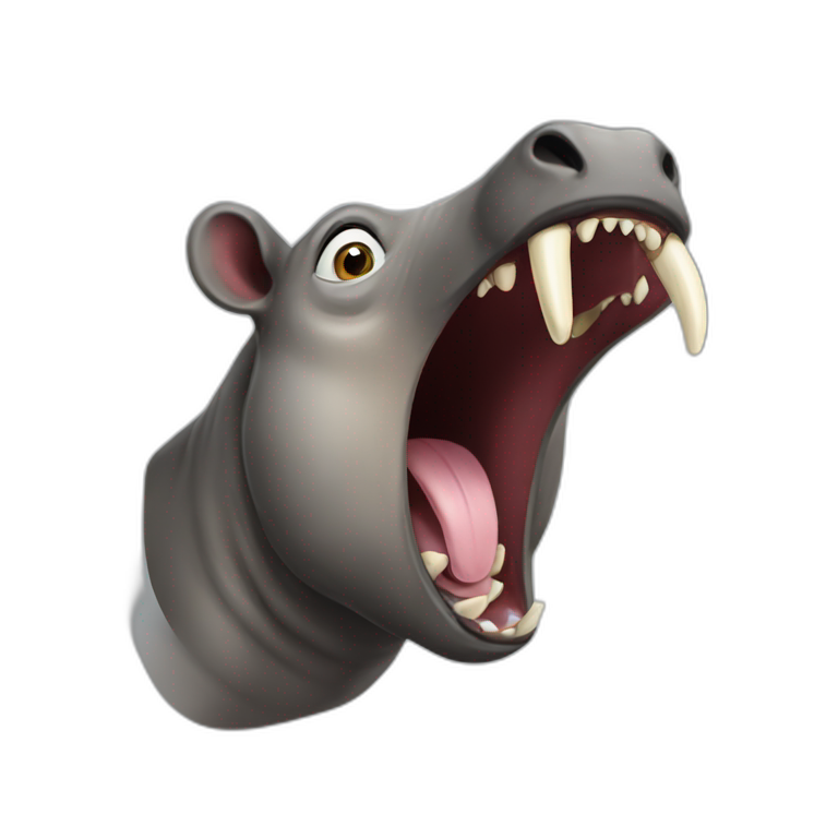 moeritherium open mouth emoji