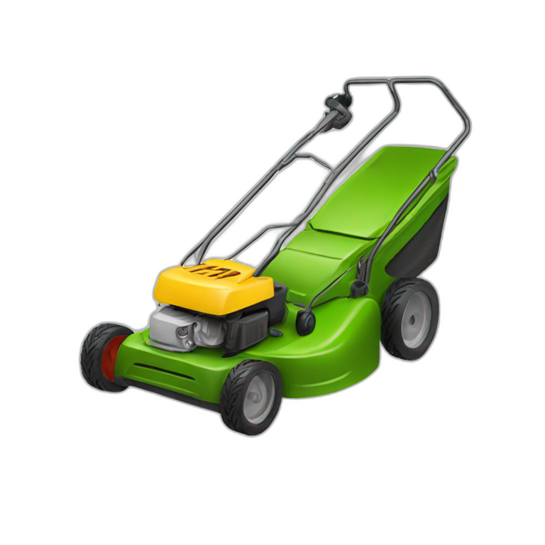 old lawnmower emoji
