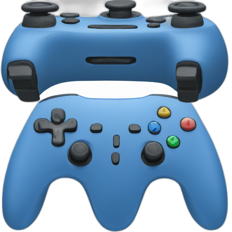 blue-gaming-controller emoji