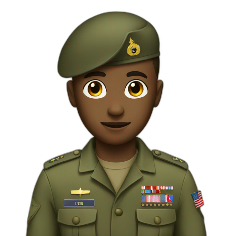 military boy emoji