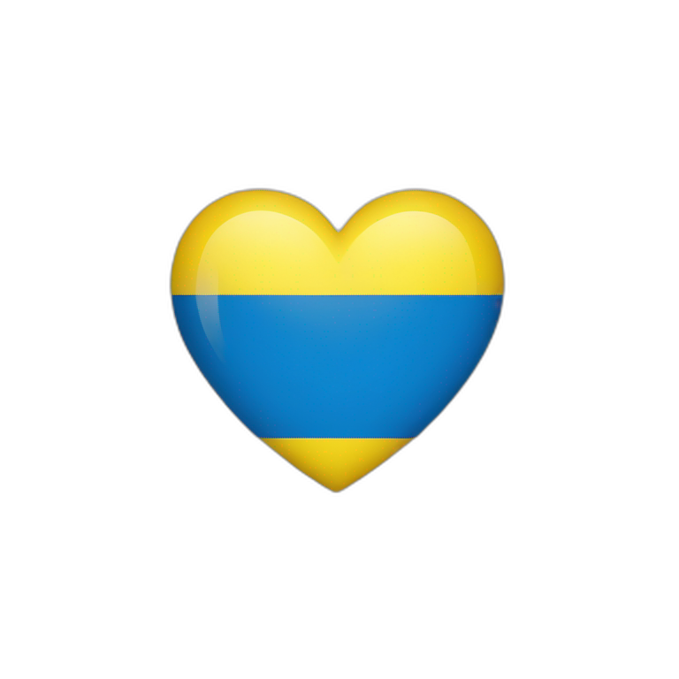 ukraine heart emoji