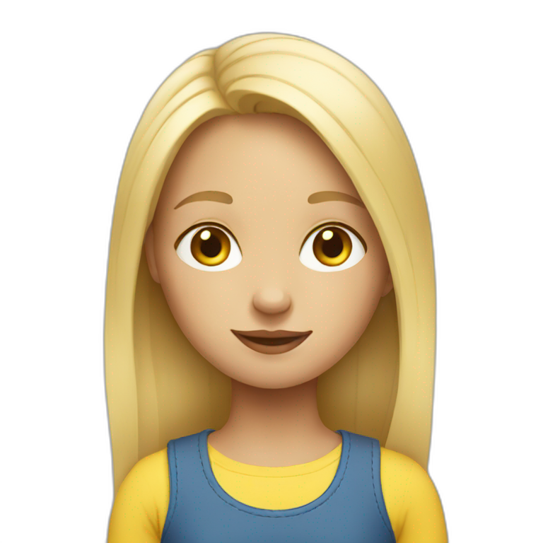 Swedish girl emoji