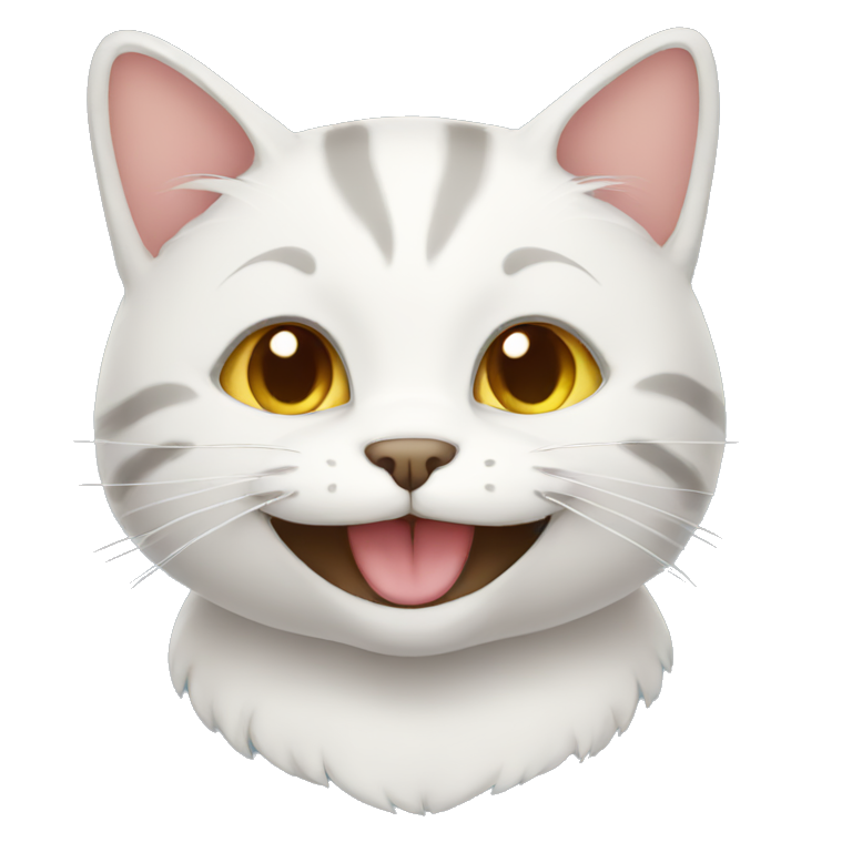cat smiling emoji