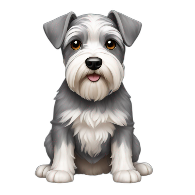 grey sky terrier emoji
