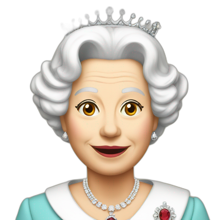 Elizabeth ii queen emoji