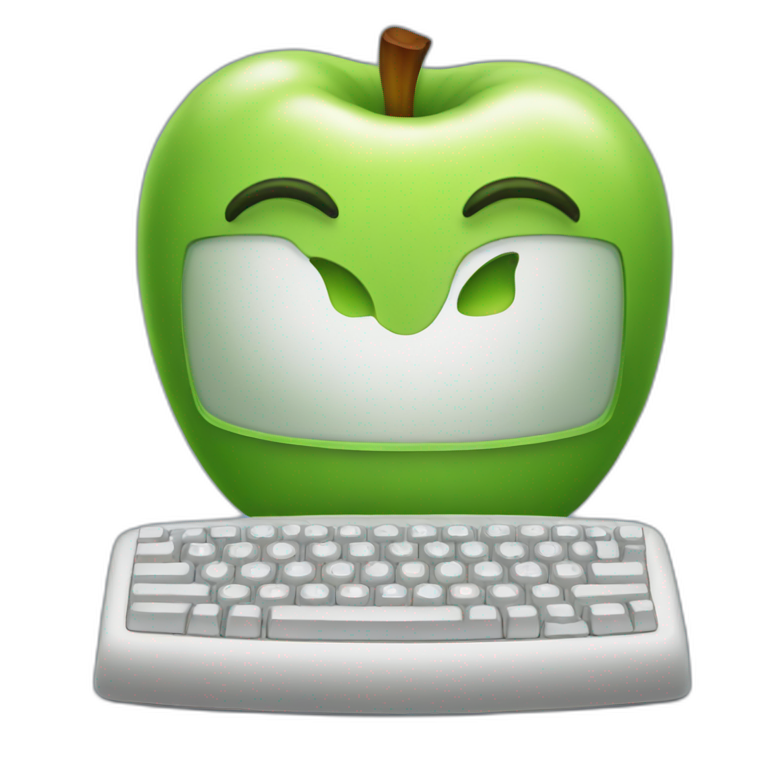 Apple computer emoji
