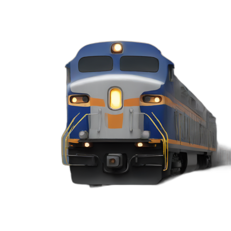a train emoji