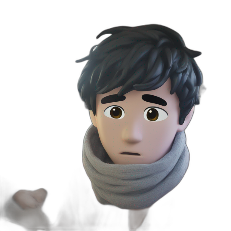 "cool scarf guy meme" emoji