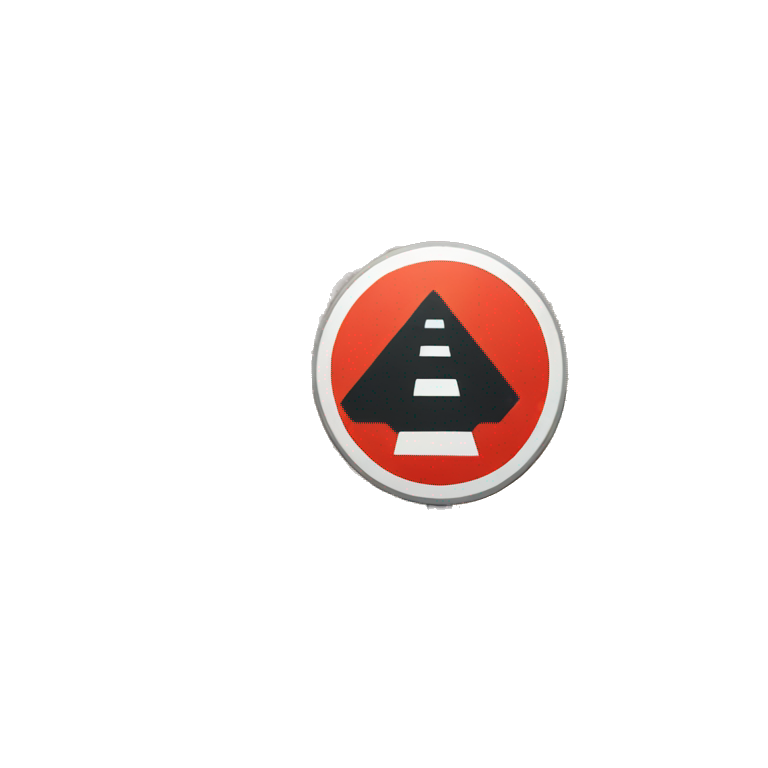 Road sign  emoji