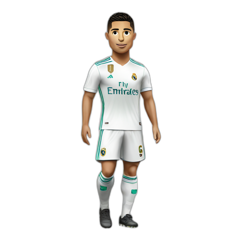 Ronaldo avec la ldc emoji