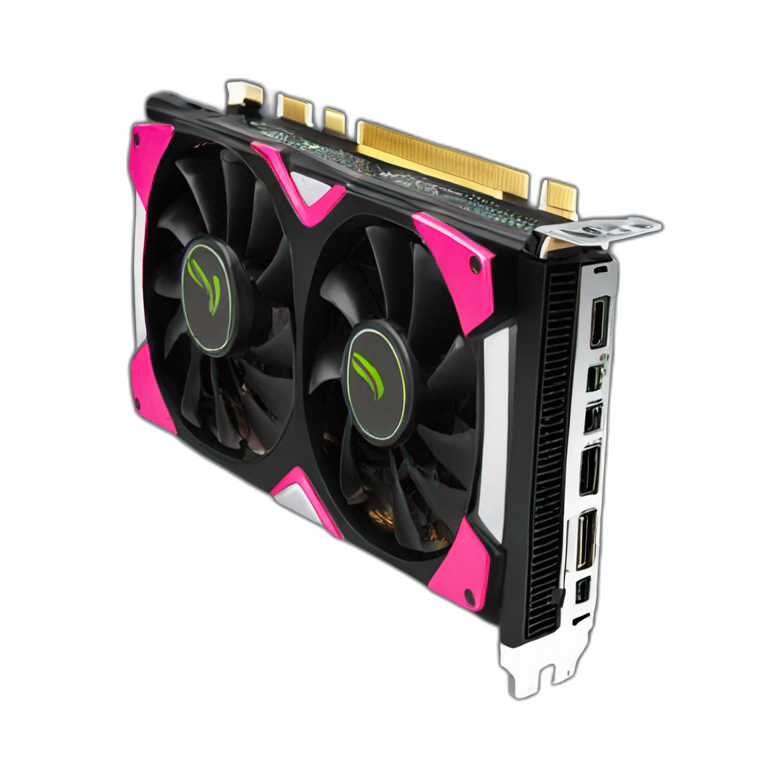 Nvidia graphics card with 3 fans emoji