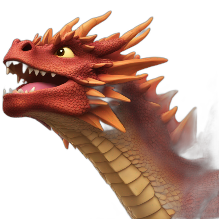 a photo of a dragon emoji