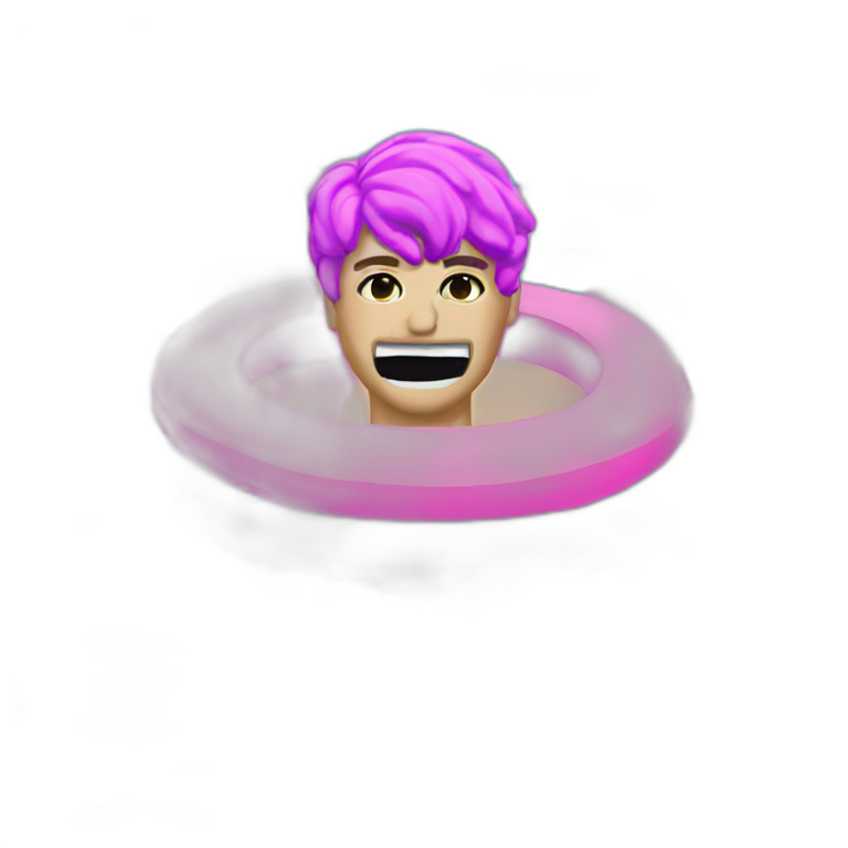 vaporwave pool emoji