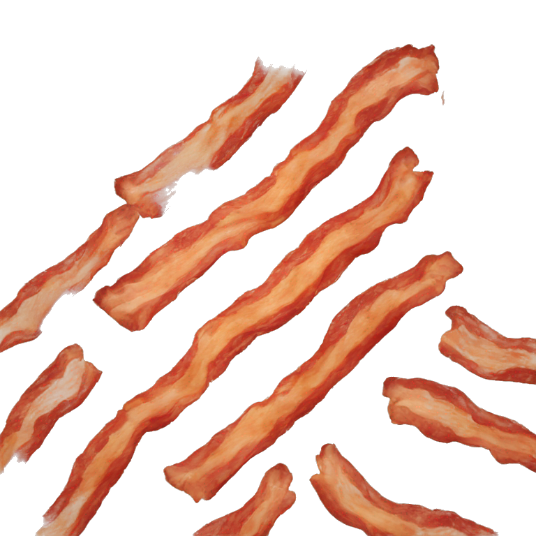 crossed out bacon emoji