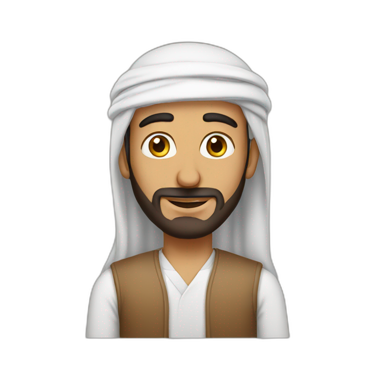 Arab man emoji